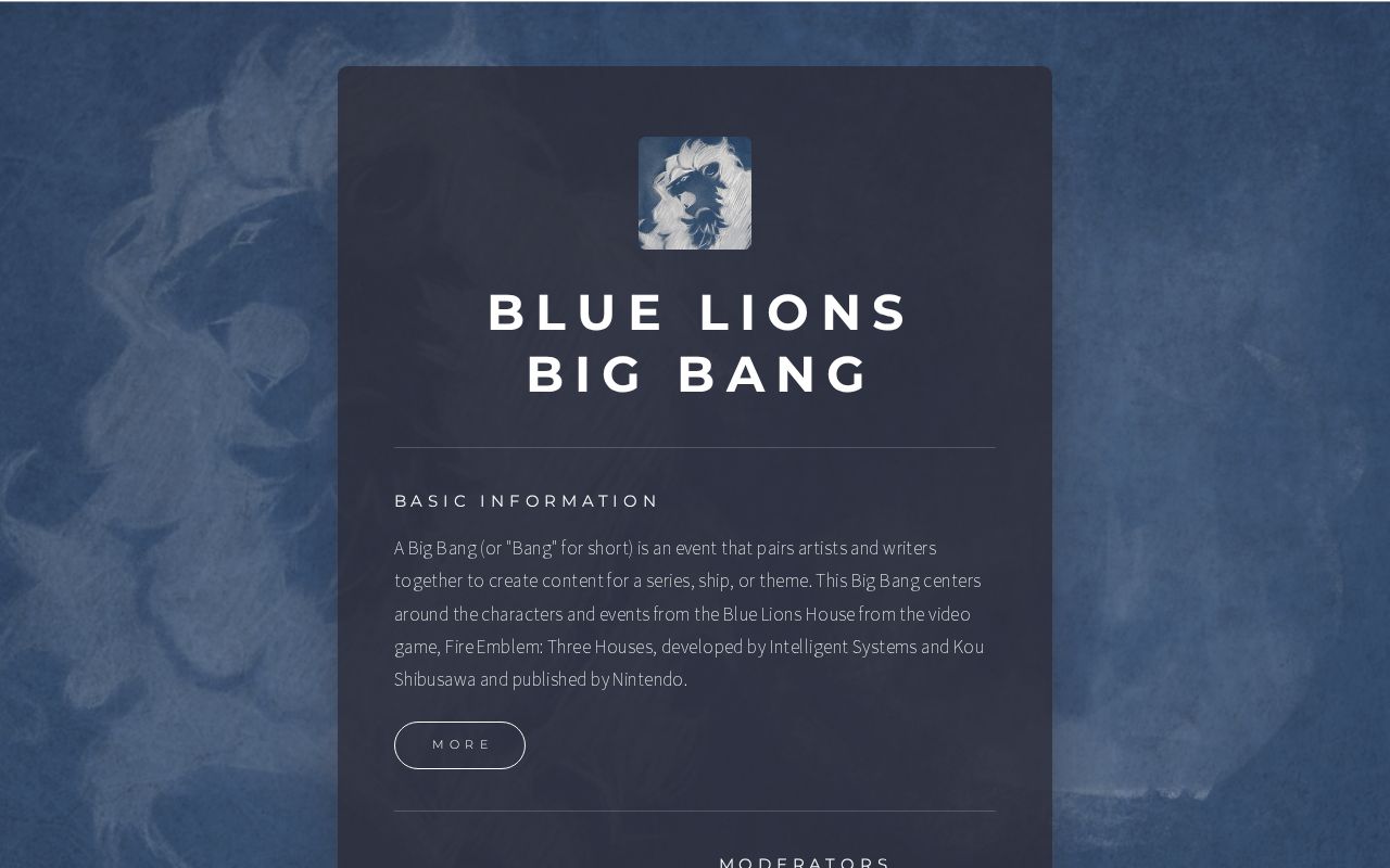 Blue Lions Big Bang